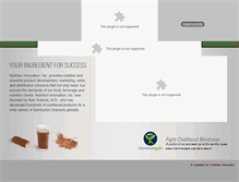 Tablet Screenshot of nutritioninnovation.com